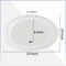 American Built Pro Sink lavatory 1875 in x 1875 in x 7 in Round Shape White Acrylic ABS 1800-2 P1 - alternate 6